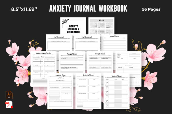 Anxiety Journal Workbook - KDP Interior: A Comprehensive Guide for Your Publishing Needs