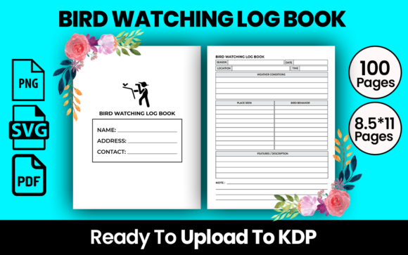 Explore Nature with Bird Watching Log Book