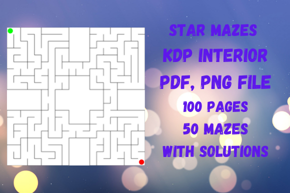 Explore the Star Maze Puzzle Interior for Kids: A Creative and Engaging Solution