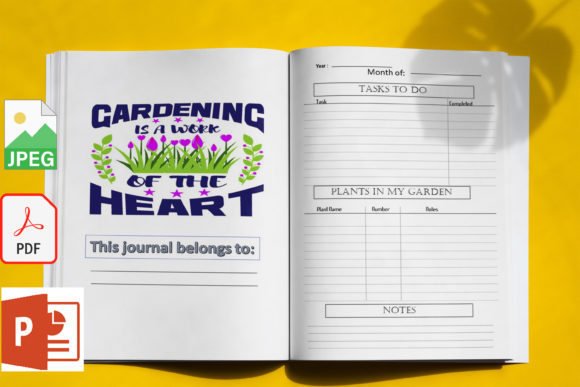 Gardener's Journal - Allotment Log Book