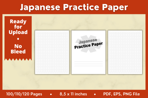 Master Japanese Calligraphy with Our KDP Interior