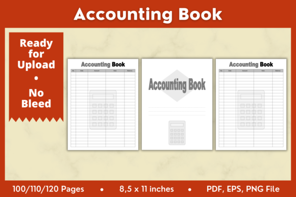 Maximizing Your Low-Content Publishing with the Accounting Book KDP Interior 8,5x11in