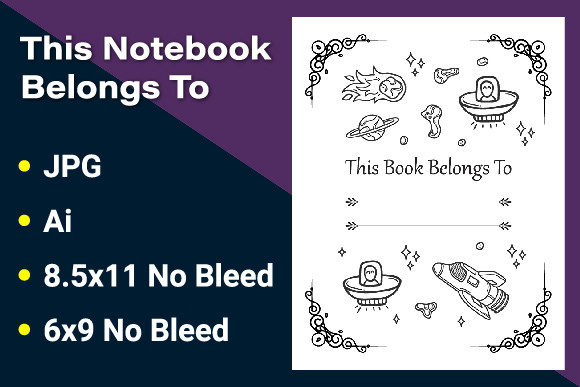 This Book Belongs to KDP Interior-12: A Comprehensive Guide for Creative Print Designers