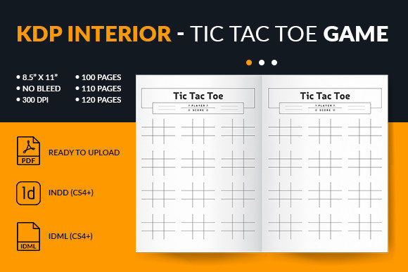 Tic Tac Toe Game Interior for KDP