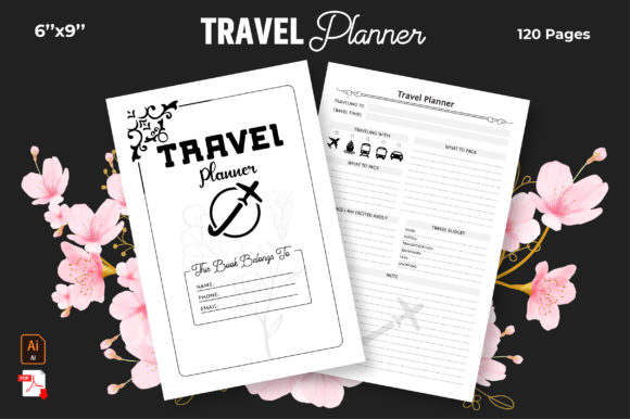 Travel Planner – KDP Interior: A Versatile Tool for Your Creative and Business Needs