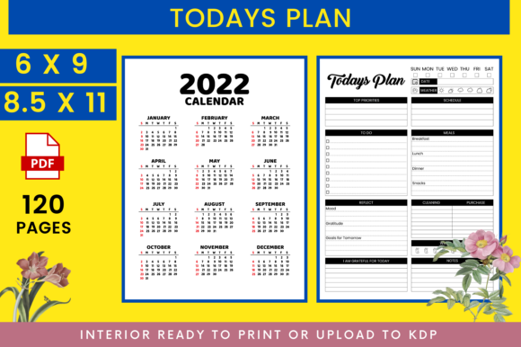Unlock Creativity with Todays Plan KDP Interior